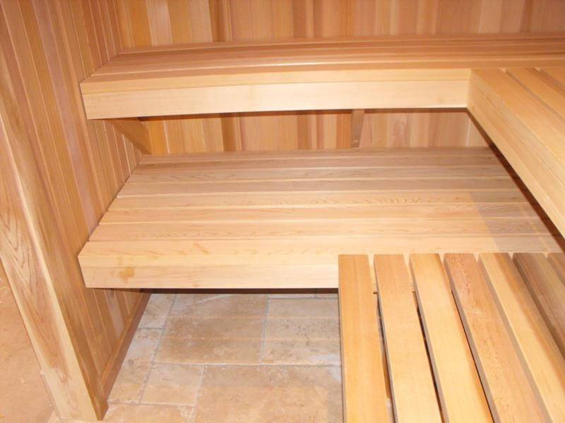 Projects Sauna Benches DREAMSAUNA
